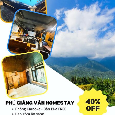 Phu Giang Van Homestay Sapa Exterior photo